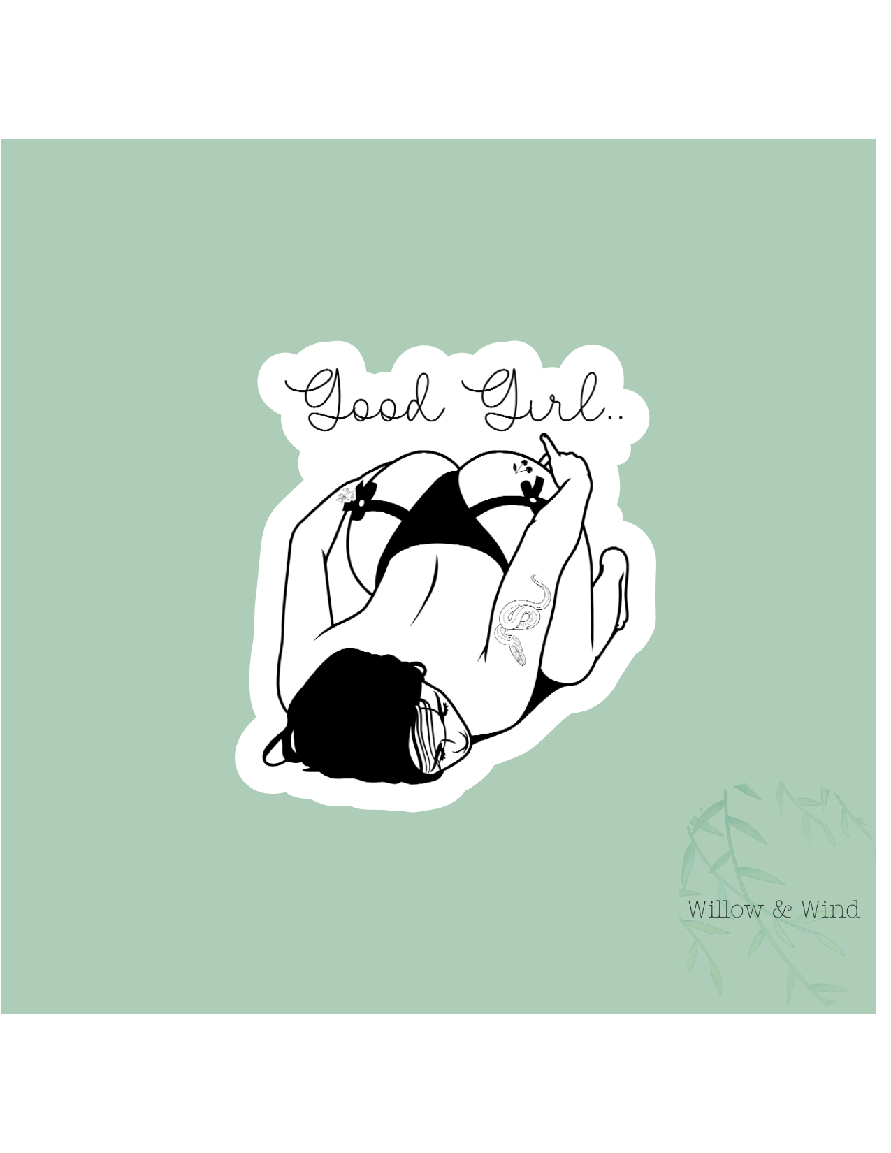 Good Girl - NSFW Sticker