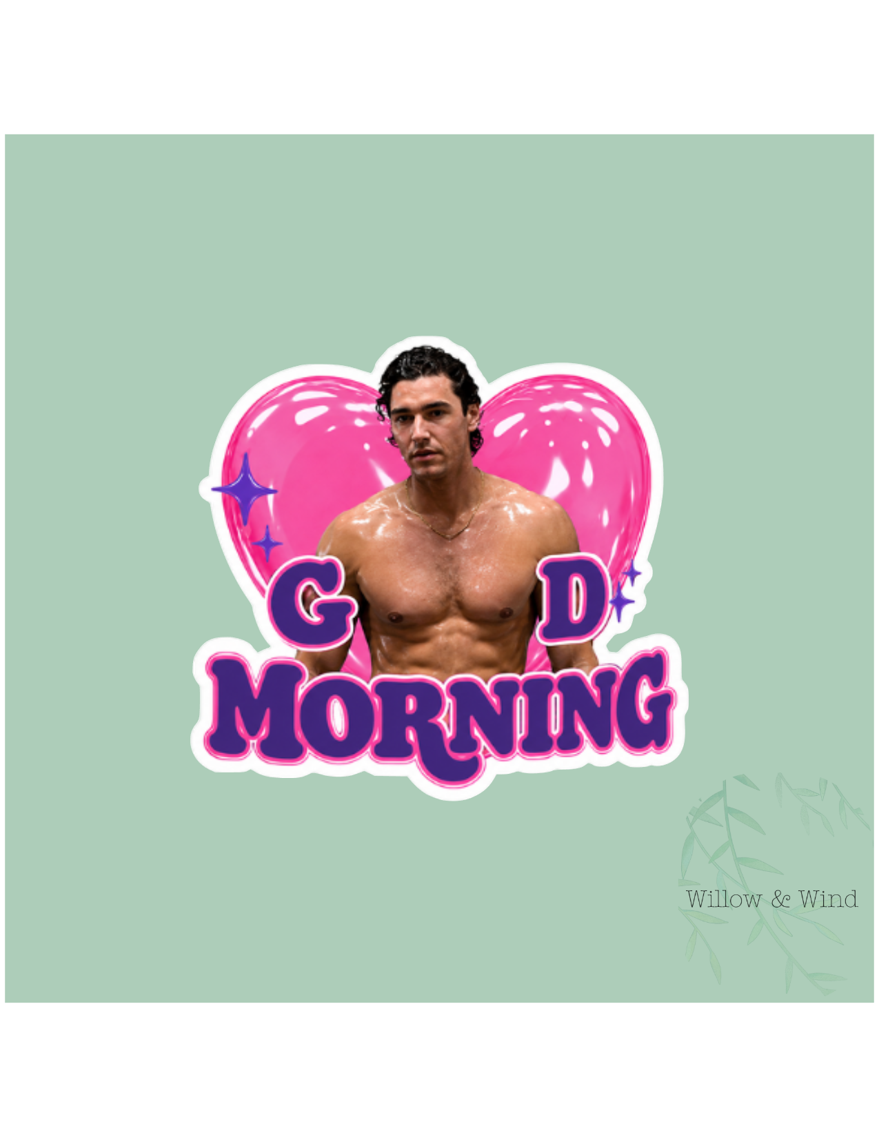 Good Morning - Off Campus Sticker