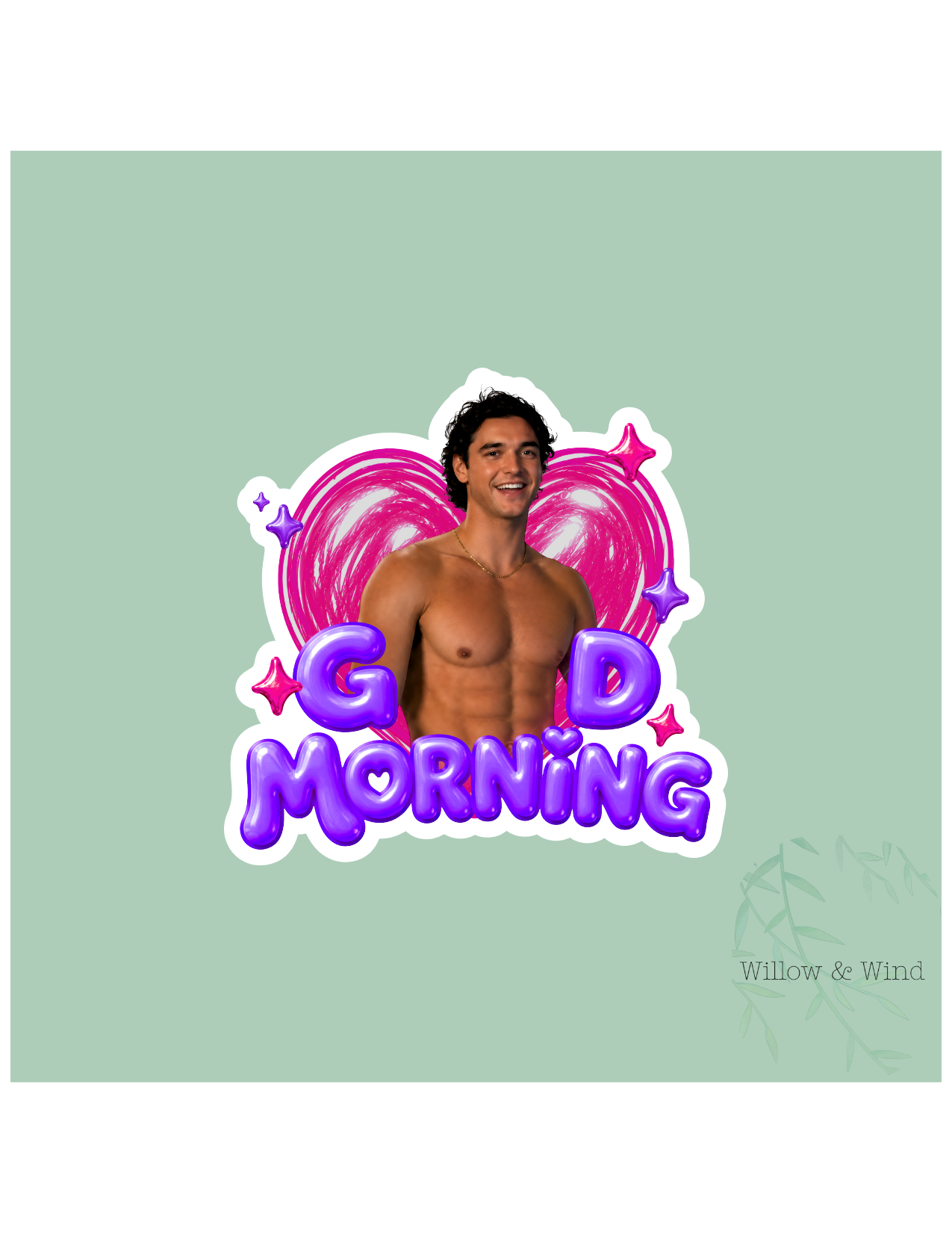 Good Morning Garrett - Off Campus Sticker