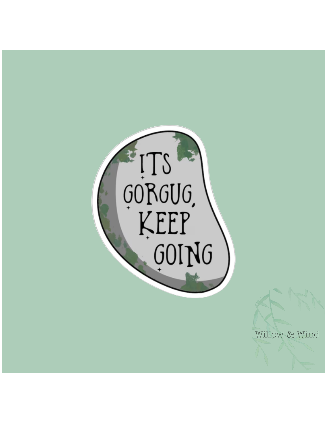 Gorgug Nerdy Sticker