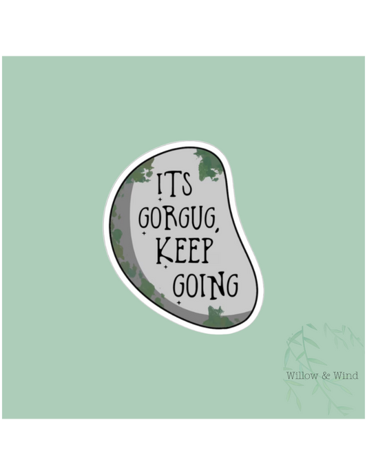 Gorgug Nerdy Sticker