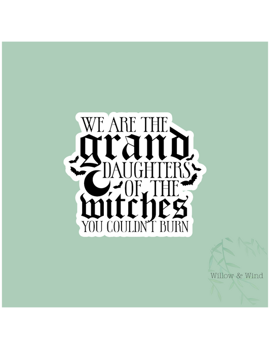 Grand Daughters Witchy Sticker