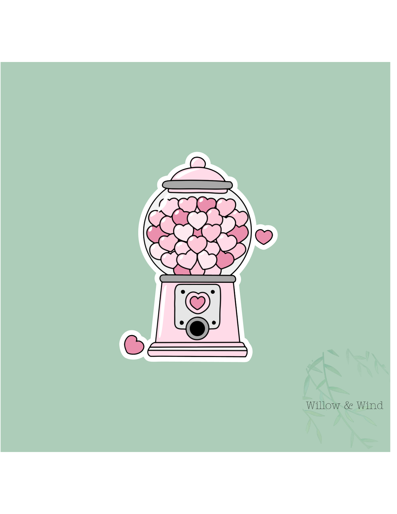 Gumballs - Valentines Sticker