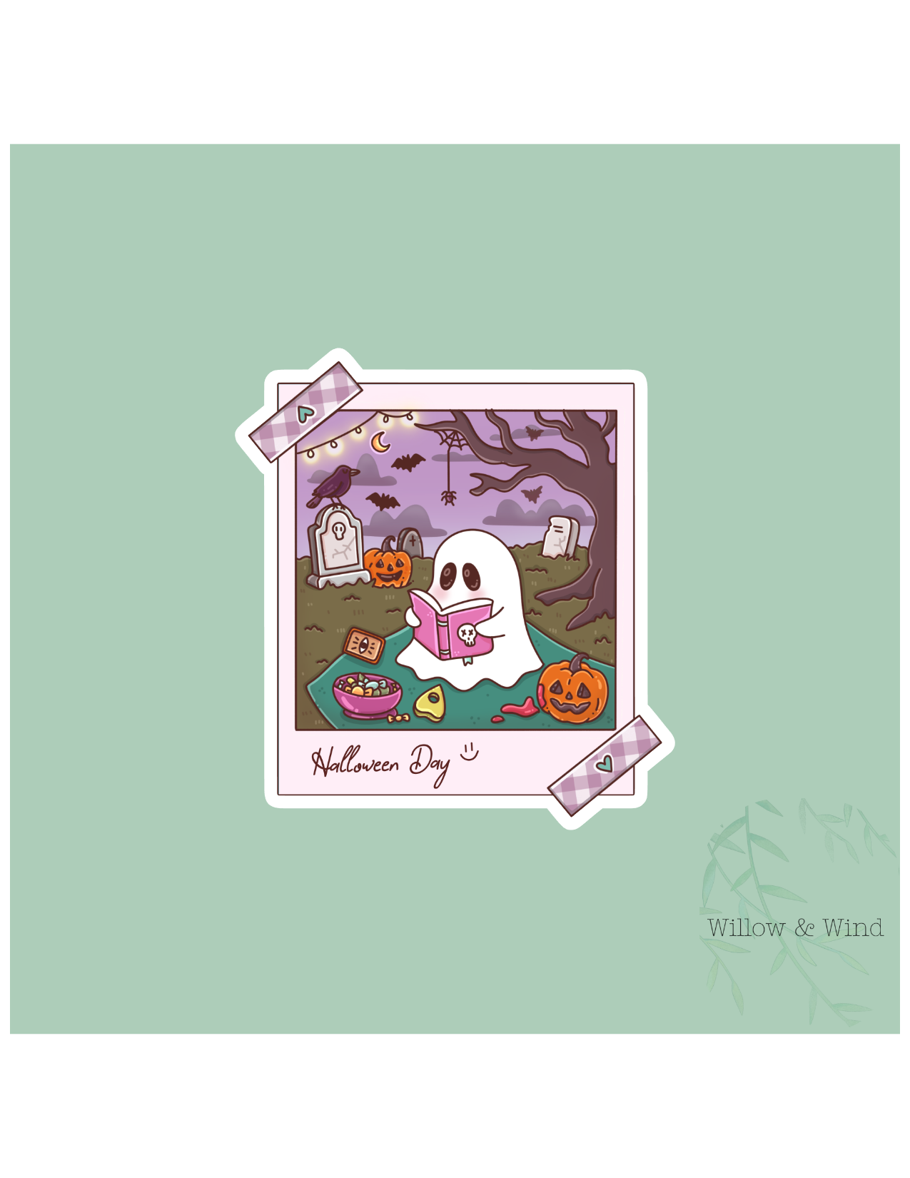 Horror Girly Book Club - Bookish Sticker