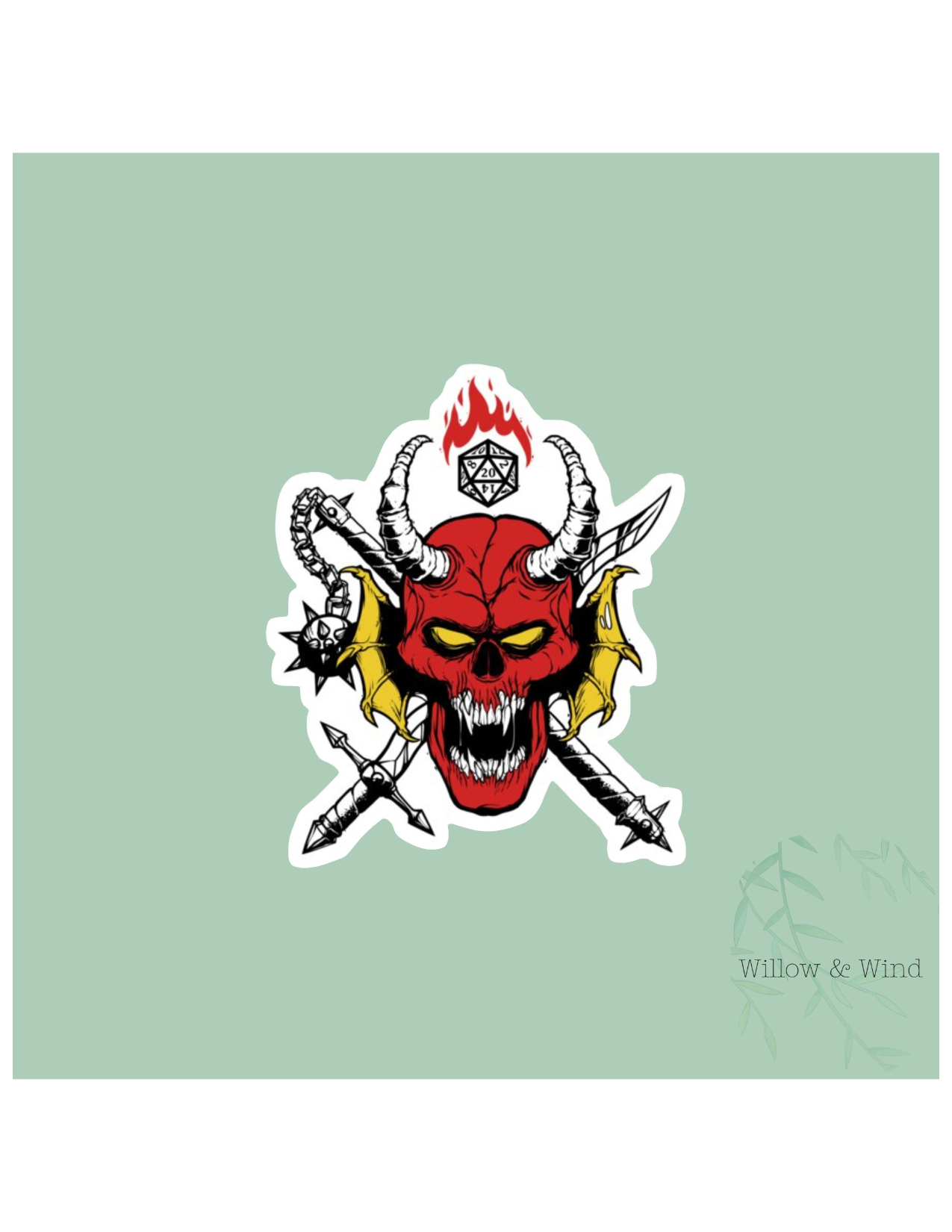 Hellfire Logo - Stranger Things Sticker