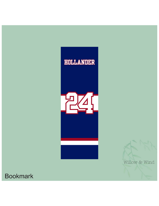 Hollander 24 Heated Rivalry Bookmark