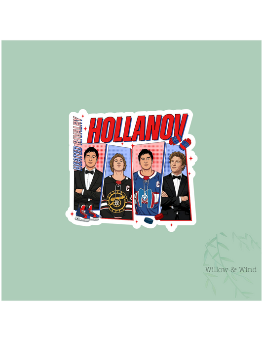 Hollanov Boys - Heated Rivalry Sticker