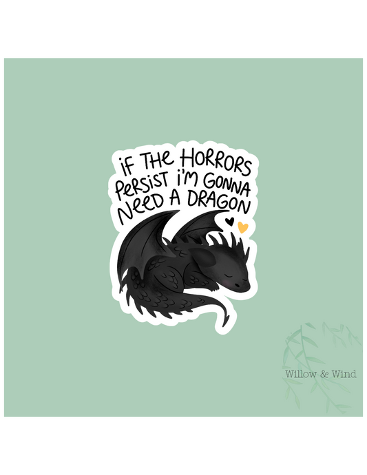 Gonna Need A Dragon Fourth Wing Sticker