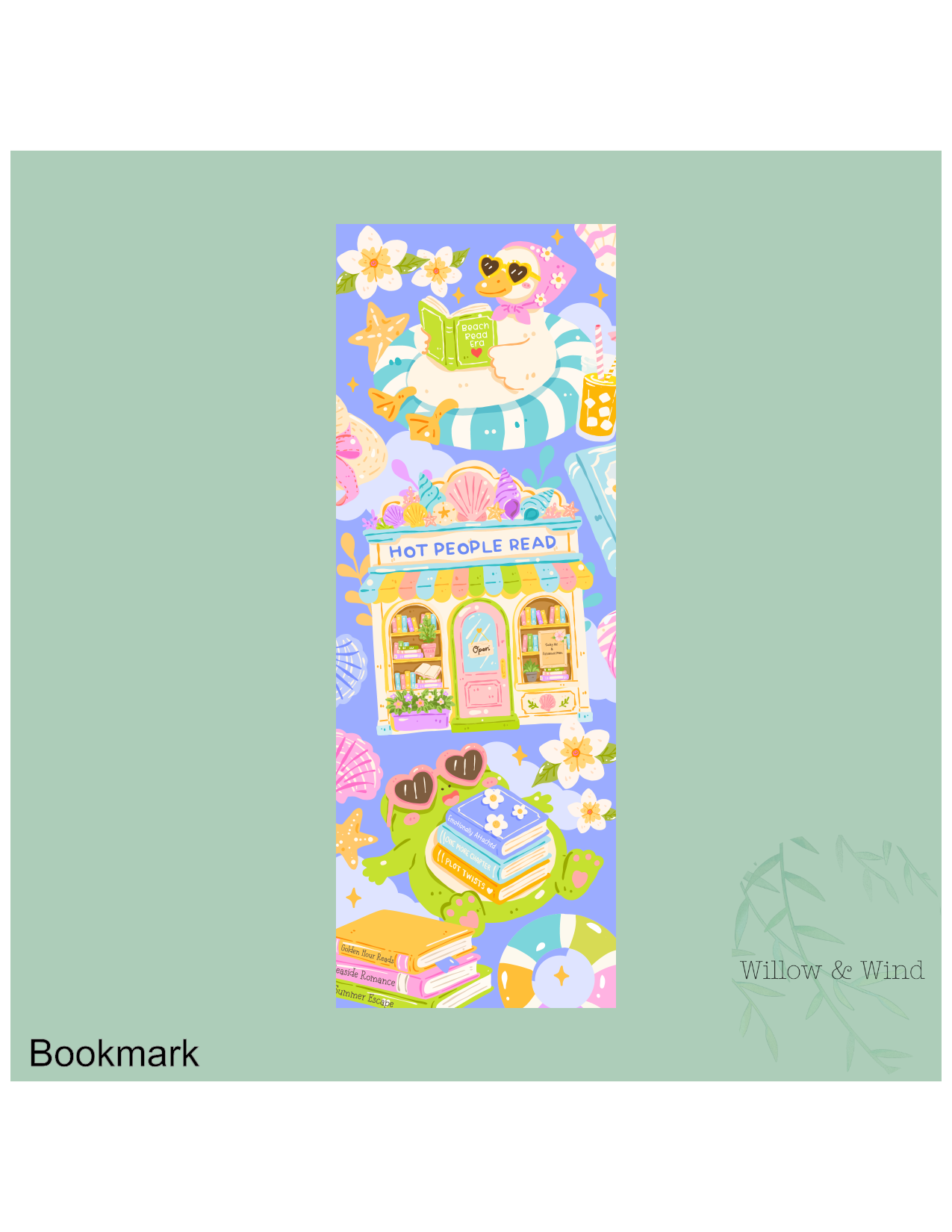 Hot People Read Bookmark