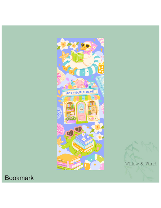 Hot People Read Bookmark
