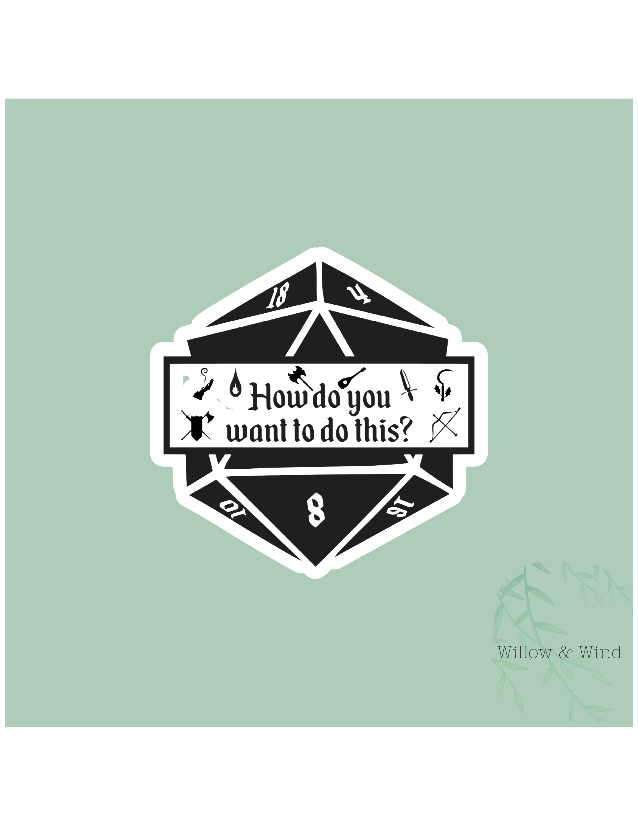 How Do You Want To Do This? Nerdy Sticker