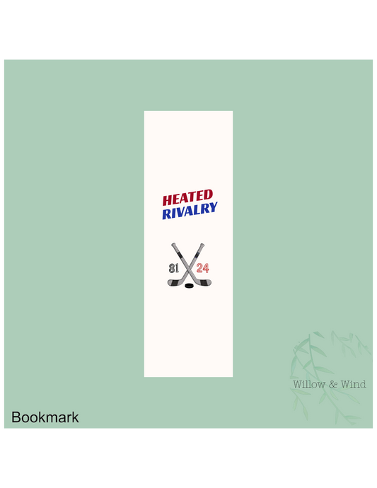 Heated Rivalry Sticks Heated Rivalry Bookmark