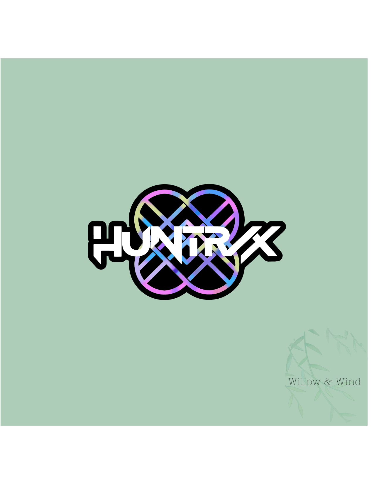 Huntrix Logo K-Pop Demon Hunters Sticker