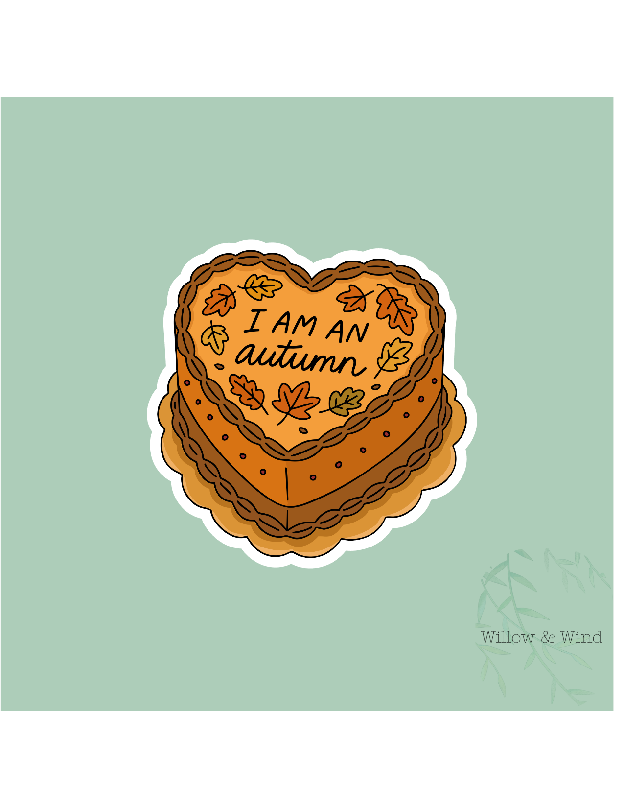 I Am An Autumn - Gilmore Girls Sticker