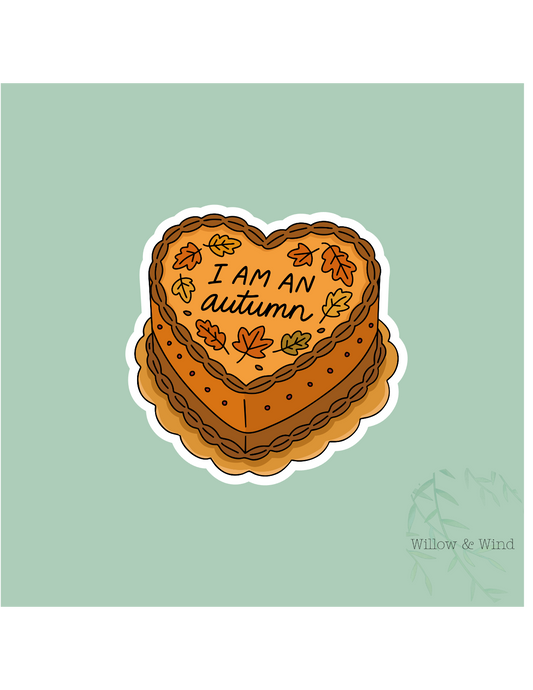 I Am An Autumn - Gilmore Girls Sticker