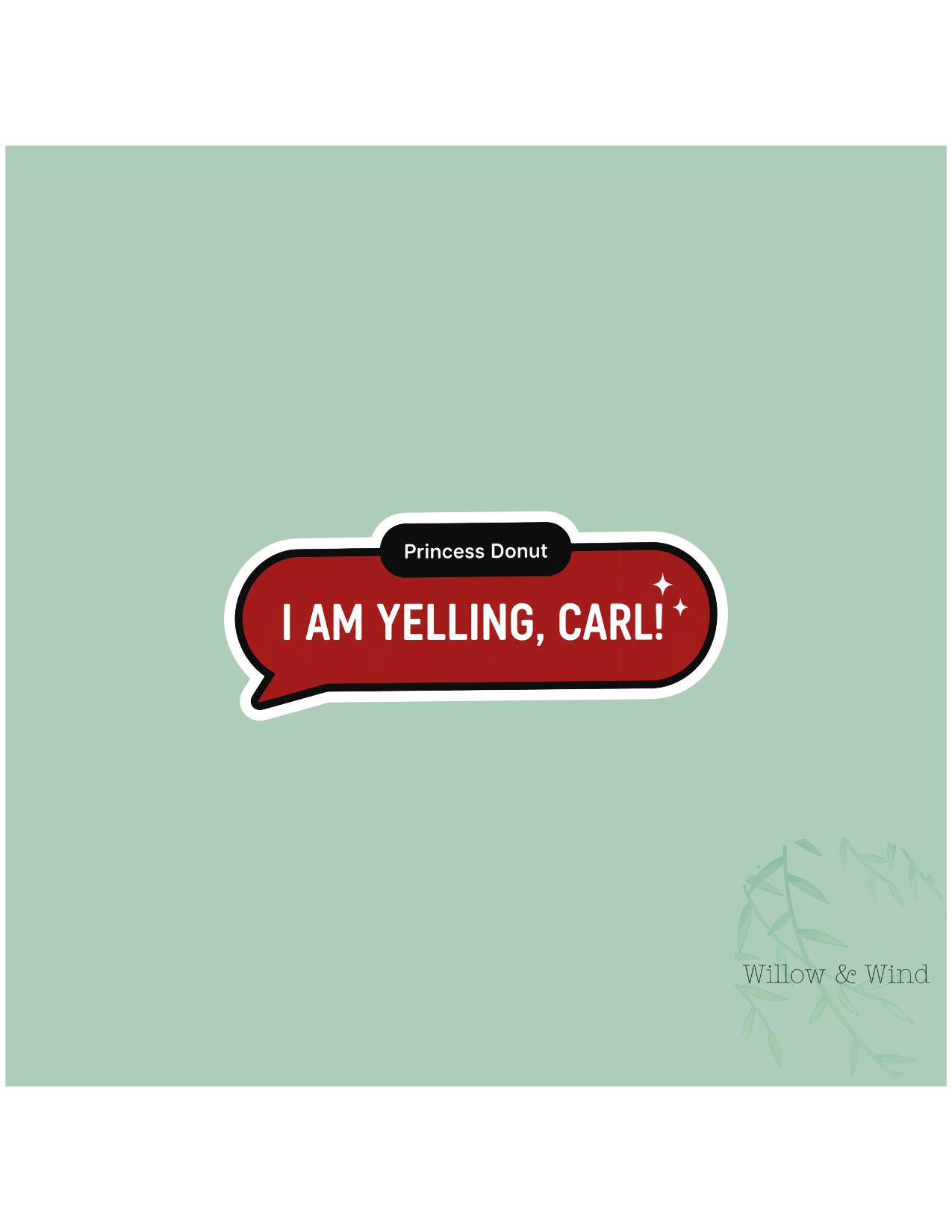 I Am Yelling, Carl! - Dungeon Crawler Carl Sticker