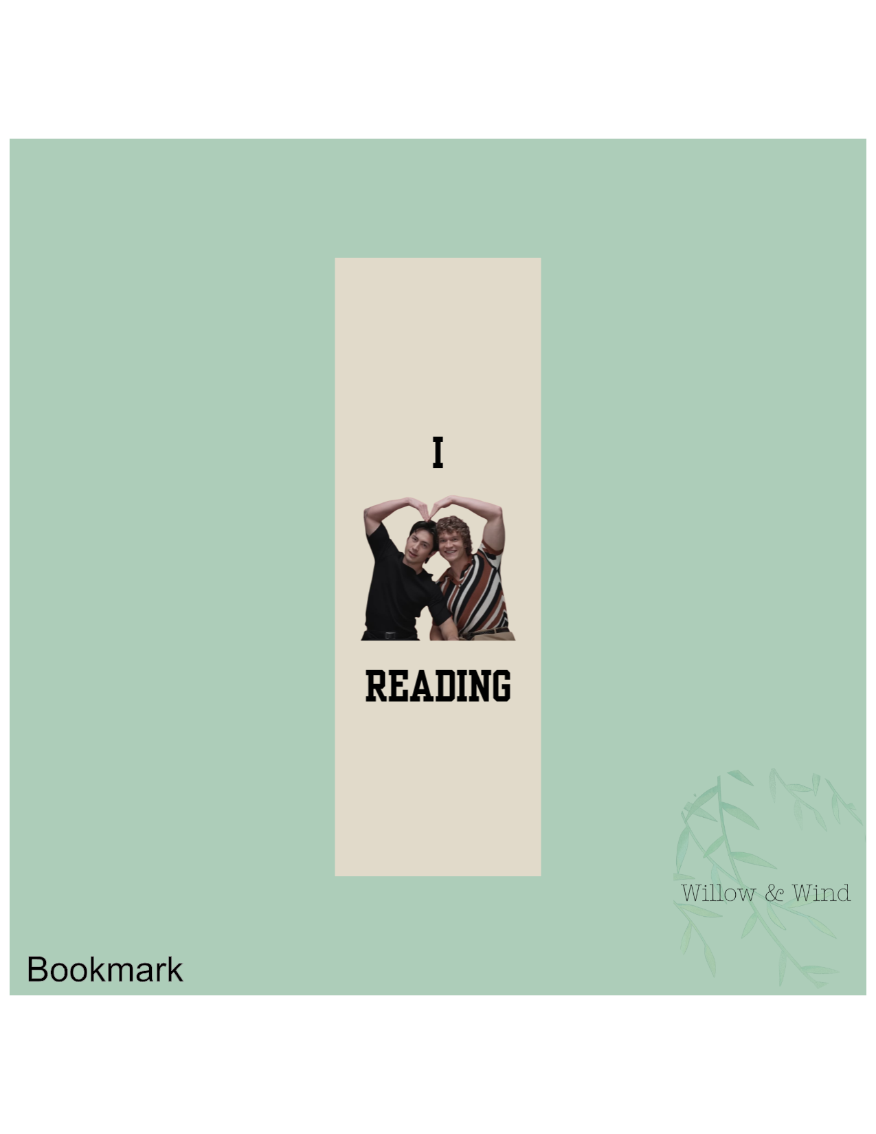 I Love Reading Heated Rivalry Bookmark