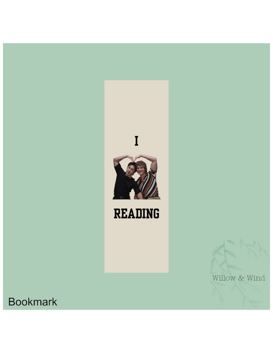 I Love Reading Heated Rivalry Bookmark