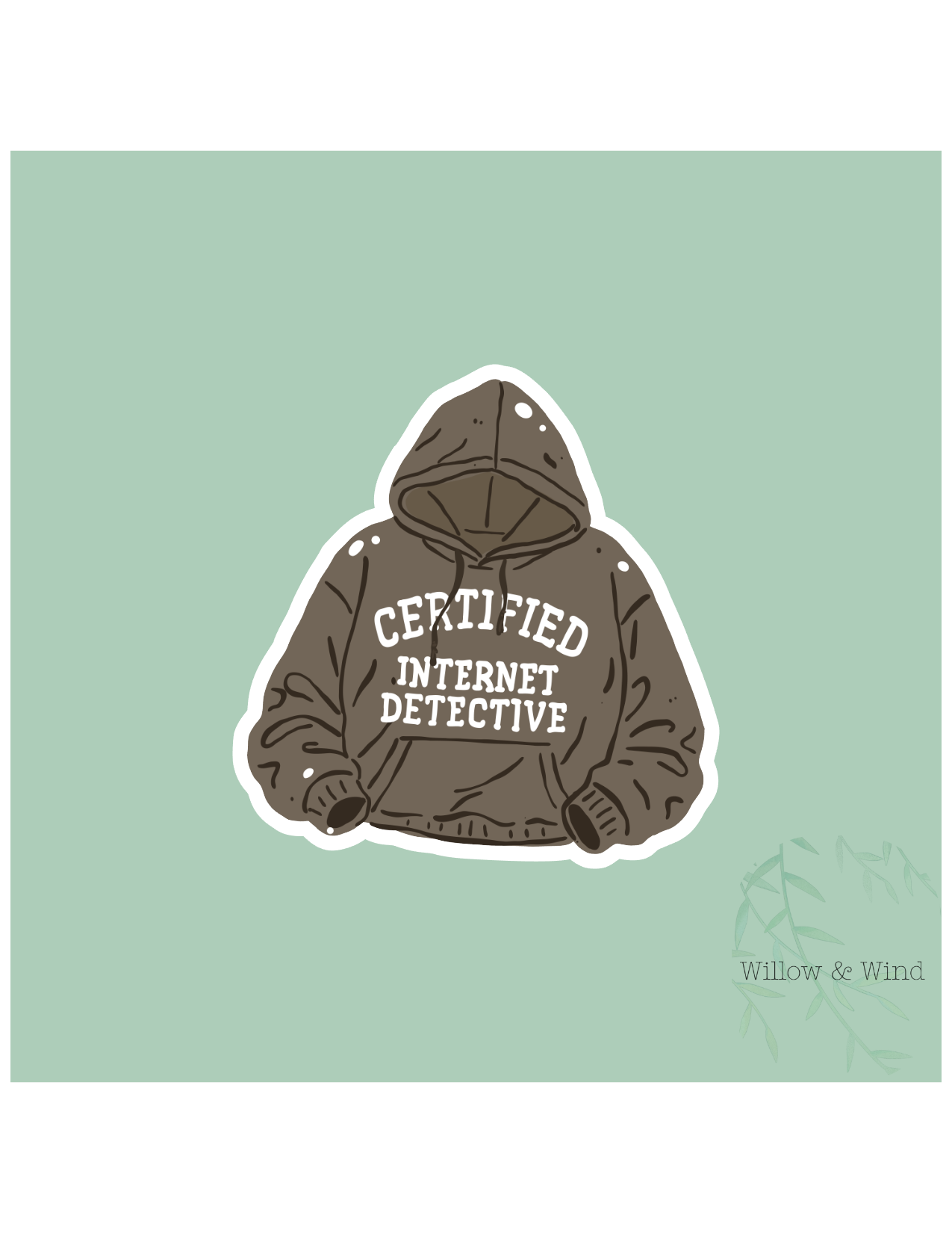 Internet Detective Sticker