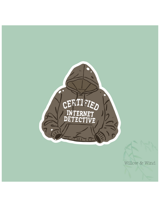 Internet Detective Sticker