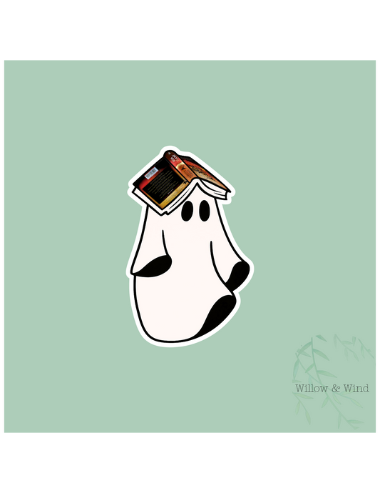 Iron Flame Ghost Fourth Wing Sticker