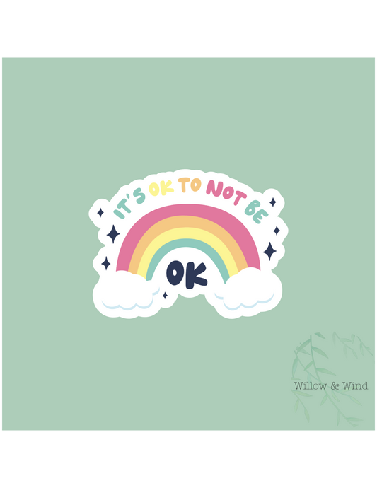 Ok to not be Ok Sticker