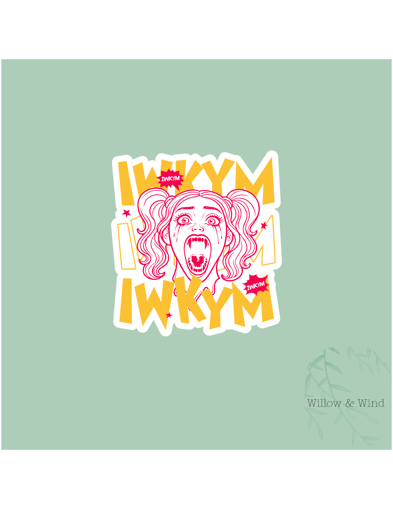 IWKYM - Dungeon Crawler Carl Sticker