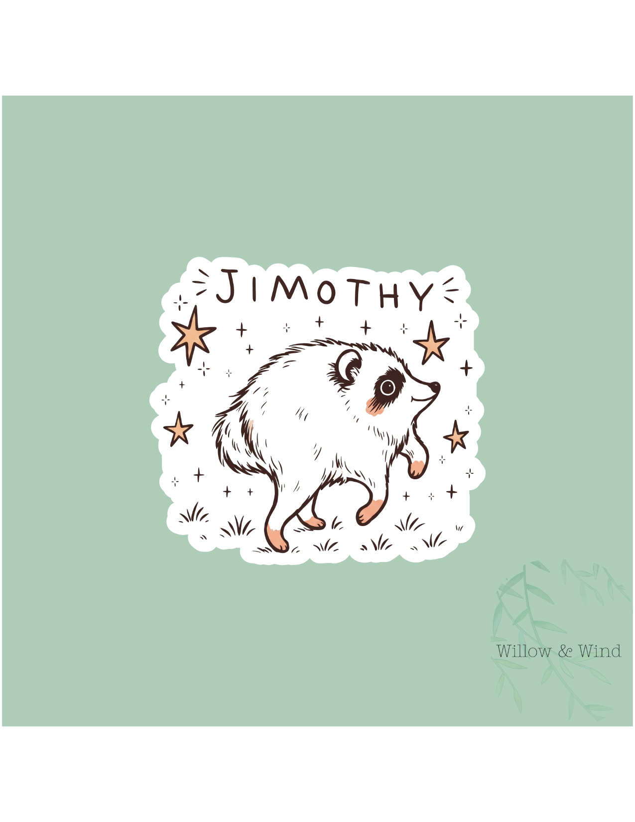 Jimothy Sticker