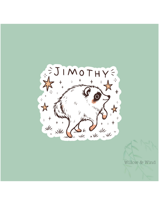 Jimothy Sticker