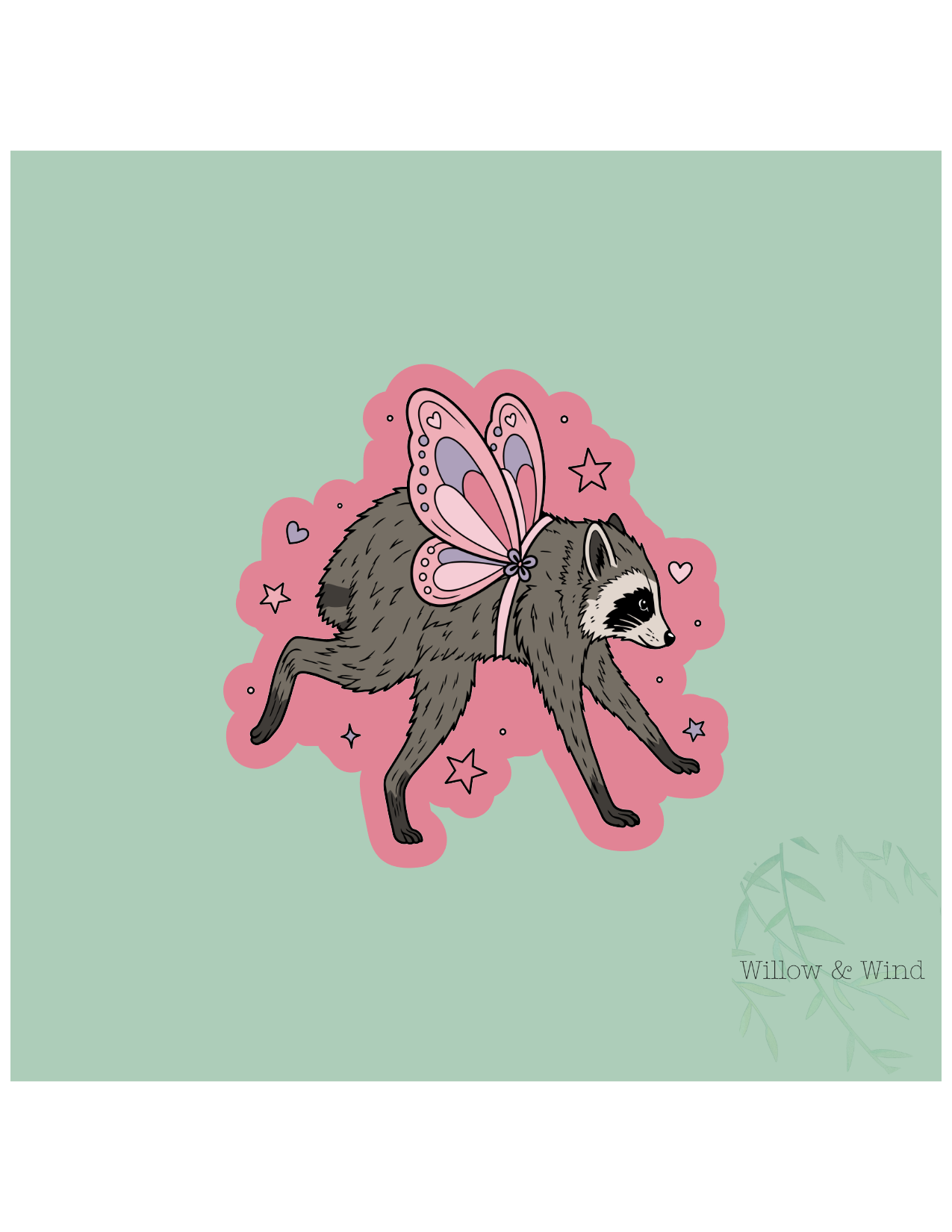 Fairy Jimothy Animal Sticker