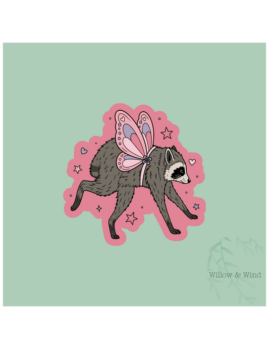 Fairy Jimothy Animal Sticker