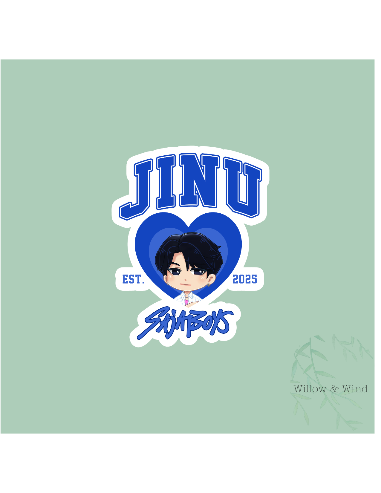 Jinu K-Pop Demon Hunters Sticker