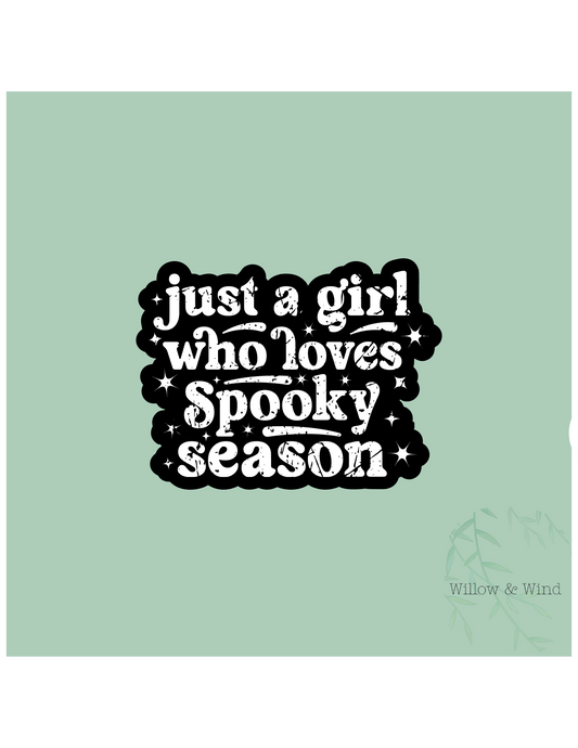 Spooky Season Gothic Sticker