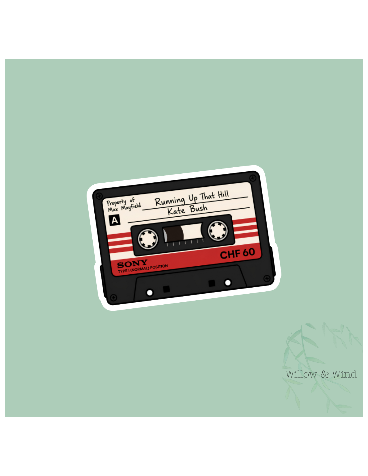 Mix tape - Stranger Things Sticker
