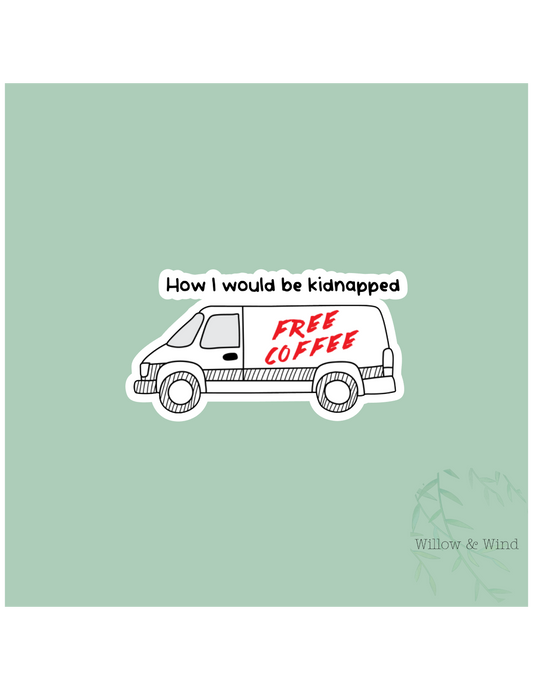 Free Coffee Coffee Sticker