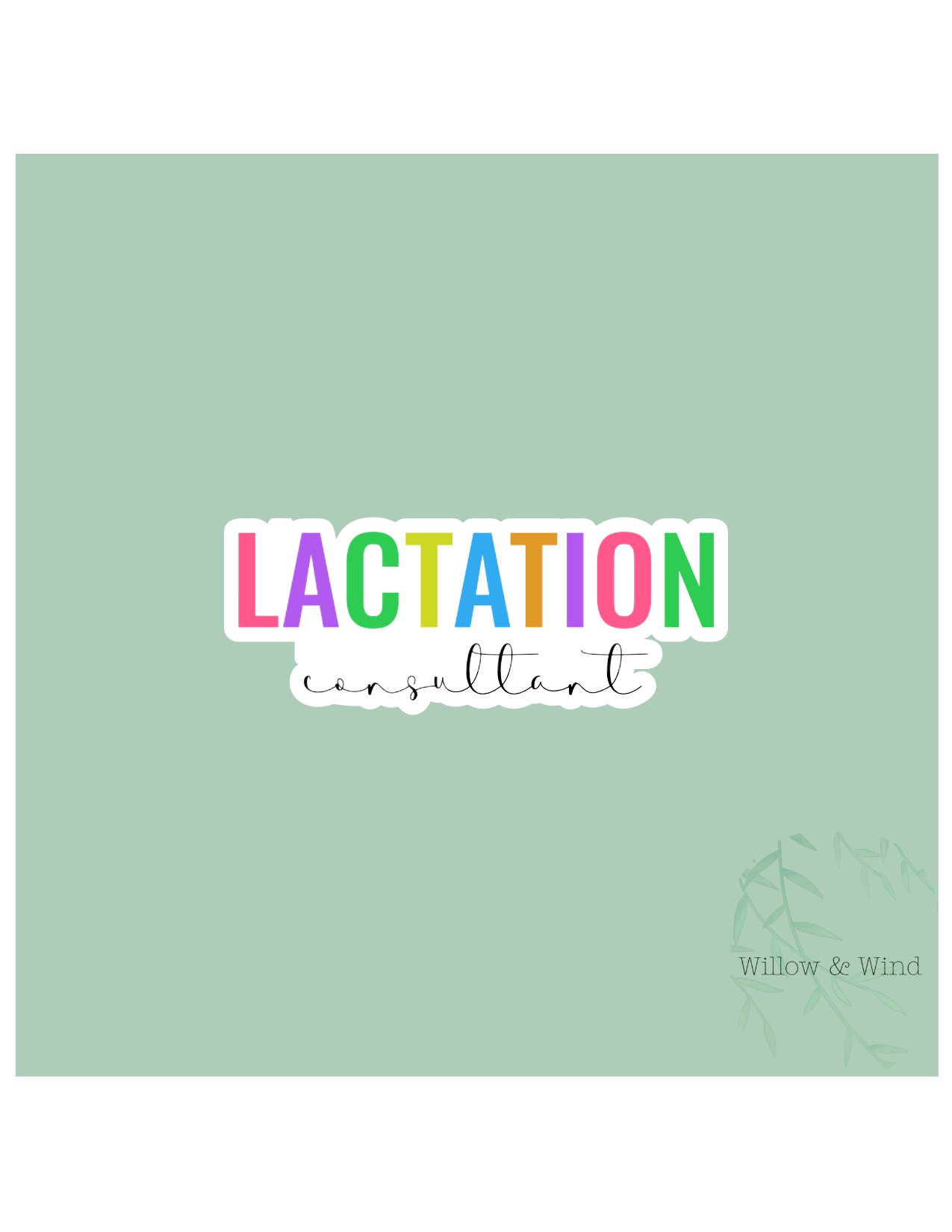Lactation Consultant - Breastfeeding Lactation Sticker