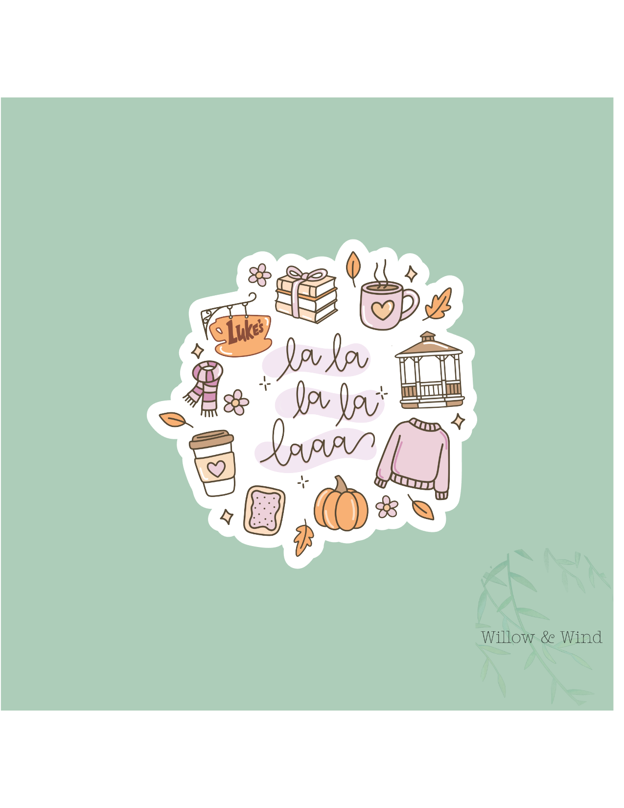 La La La La La - Gilmore Girls Sticker