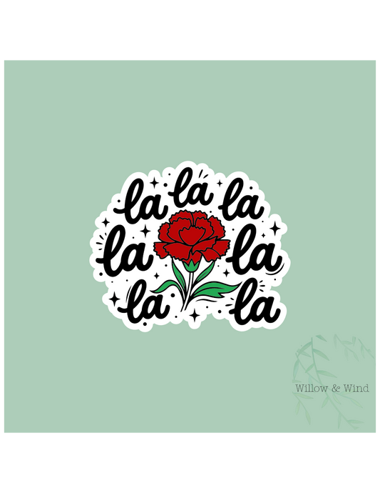 La La La La La La Hadestown Greek Mythology Sticker