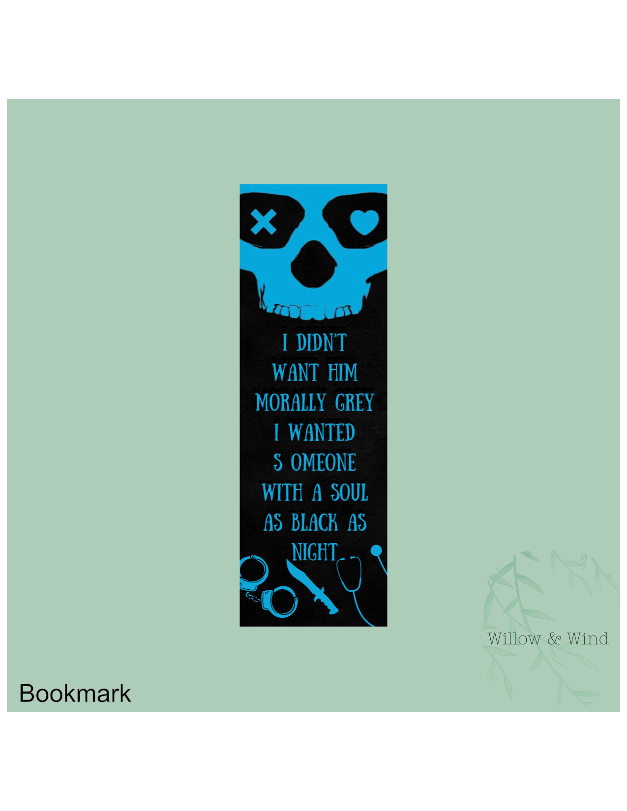 Lights Out Bookmark