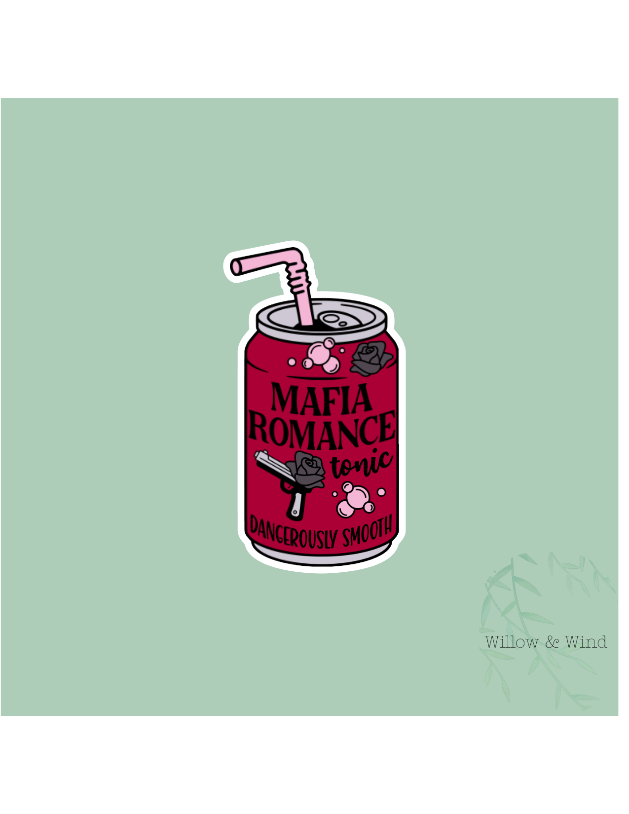Mafia Romance Tonic - Bookish Sticker
