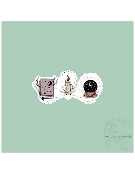 Witches Magic Practical Magic Sticker