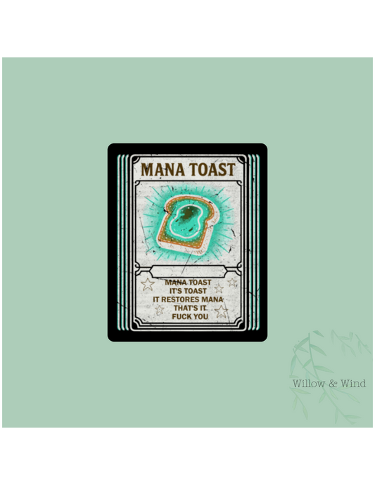Mana Toast - Dungeon Crawler Carl Sticker