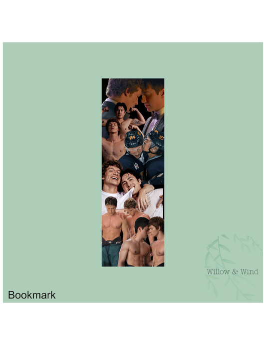 Collage Heated Rivalry Bookmark