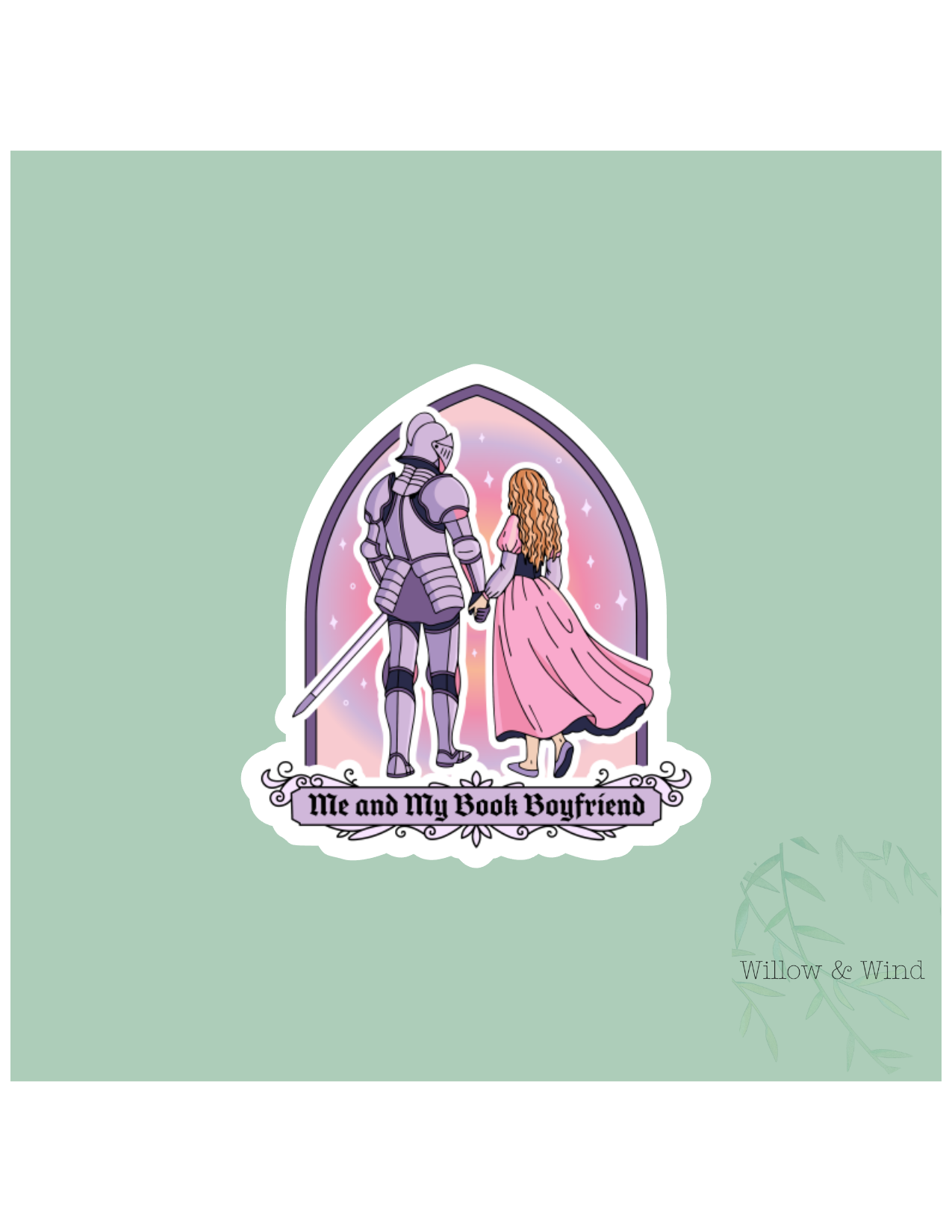 My Book Boyfriend - Bookish Sticker