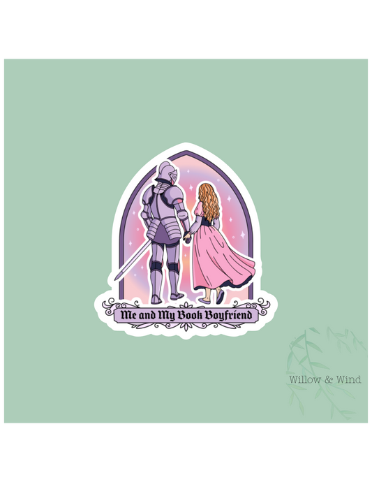 My Book Boyfriend - Bookish Sticker