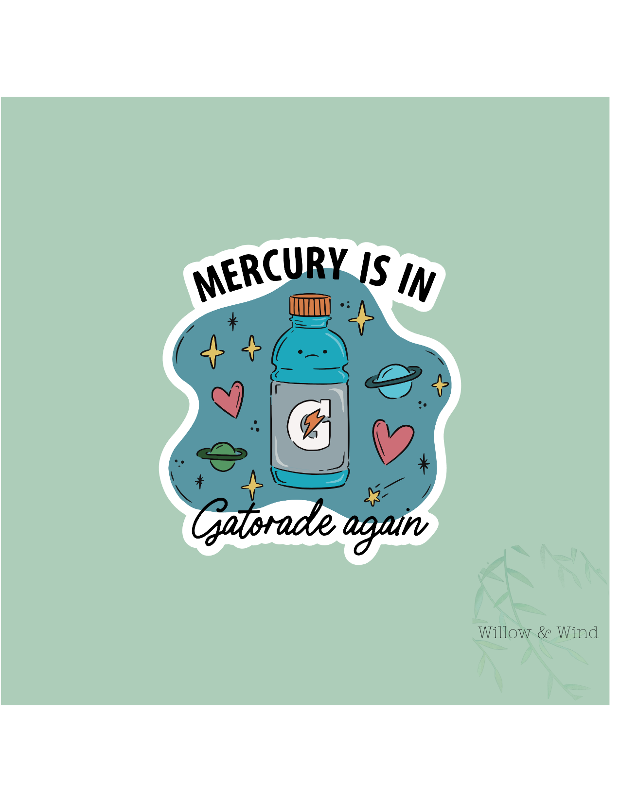 Mercury Sticker