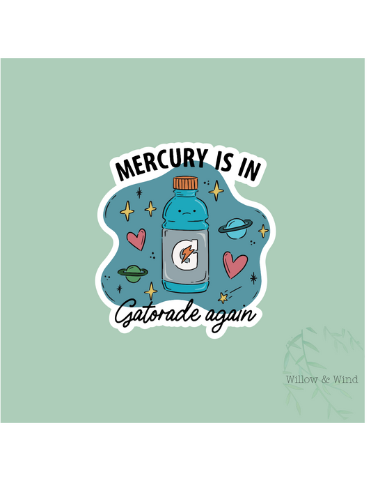 Mercury Sticker