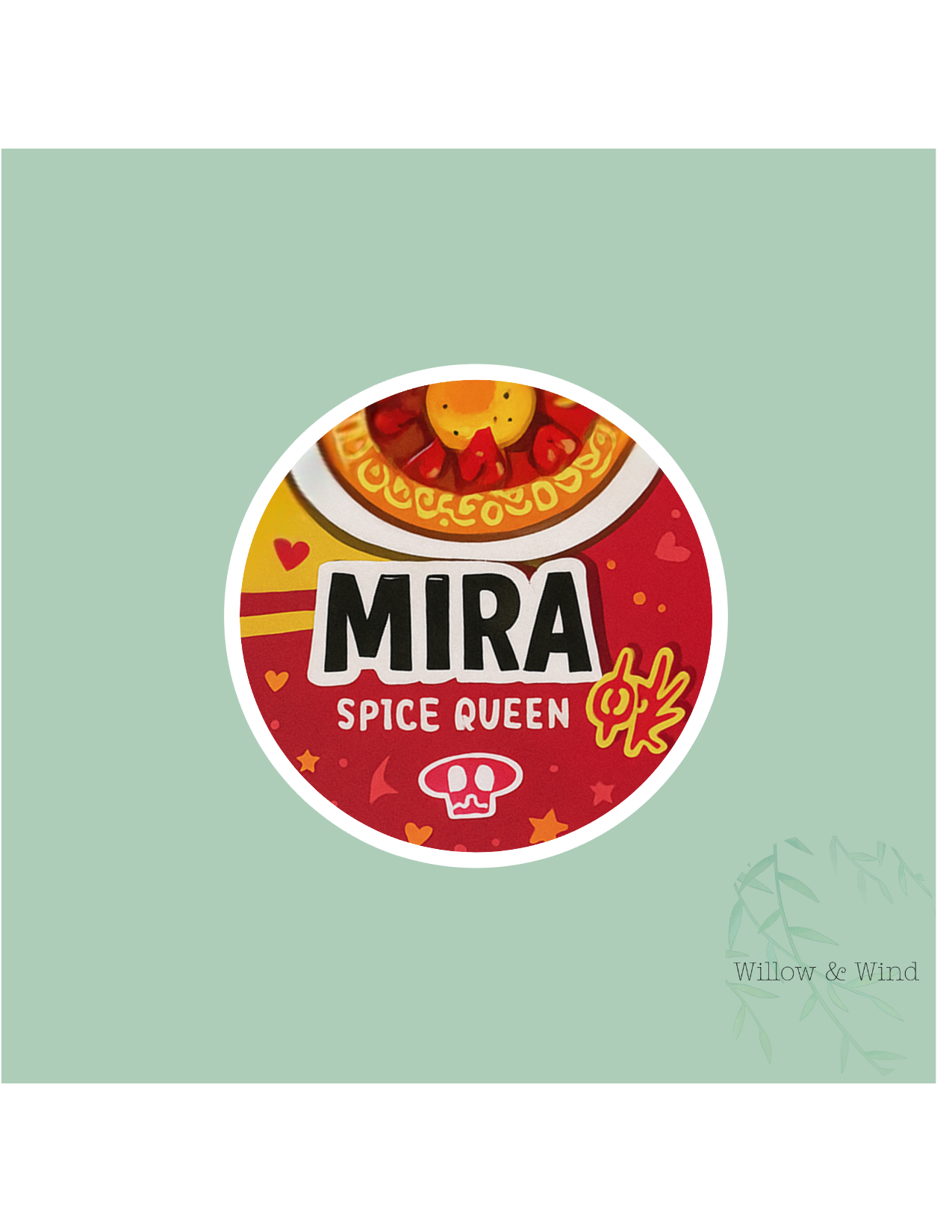 Mira Ramen Top K-Pop Demon Hunters Sticker