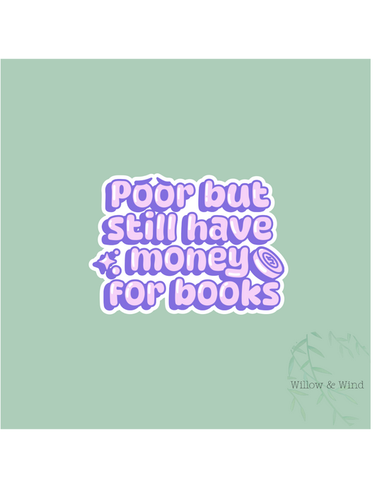 Money for Books - Bookish Sticker
