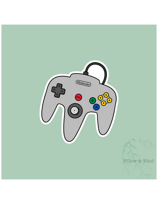 Controller Nerdy Sticker